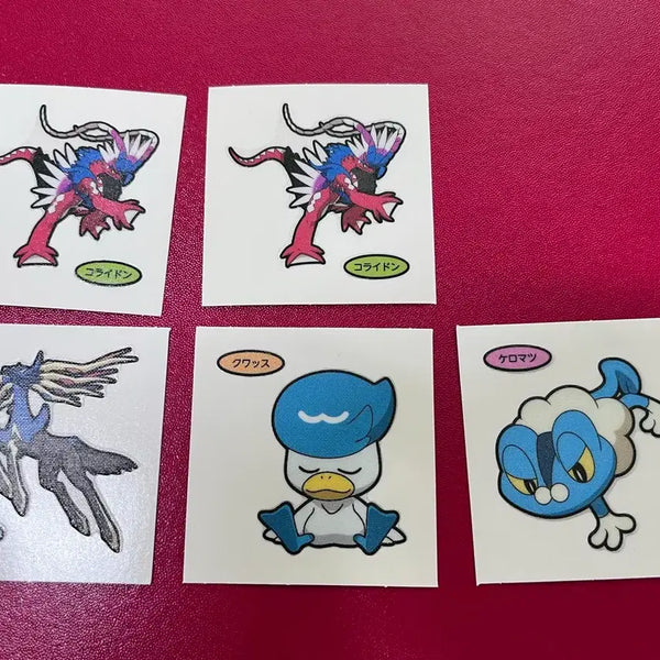 [BUNJANG] Pokemon Japanese Edition Sticker Set / 포켓몬 일판 띠부씰