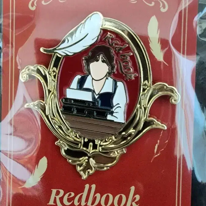 [BUNJANG] Musical "Red Book" Anna Pin Badge / 뮤지컬 레드북 핀뱃지 팝니다