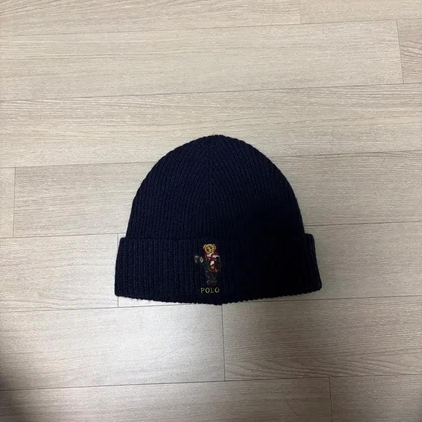 [BUNJANG] Polo Ralph Lauren Polo Bear Beanie Navy / 폴로 랄프로렌 폴로베어 비니 네이비