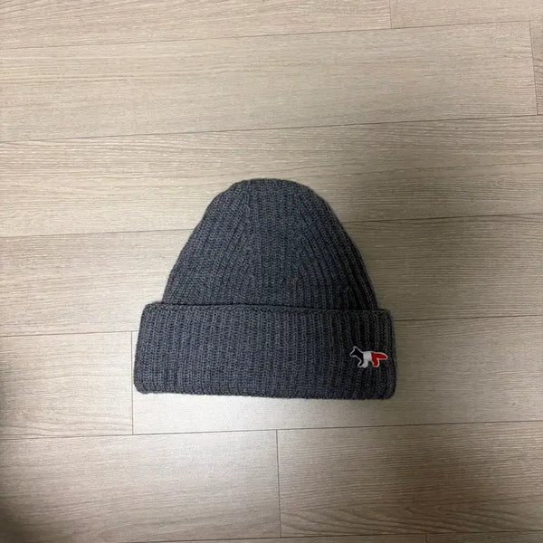 [BUNJANG] Maison Kitsuné Beanie Grey / 메종키츠네 비니 그레이