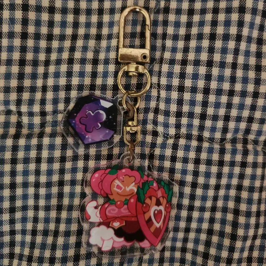 [BUNJANG] Cookie Run Kingdom Holyberry Cookie Acrylic Keychain / 쿠키런 킹덤 홀리베리 쿠키 키링 팝니다.
