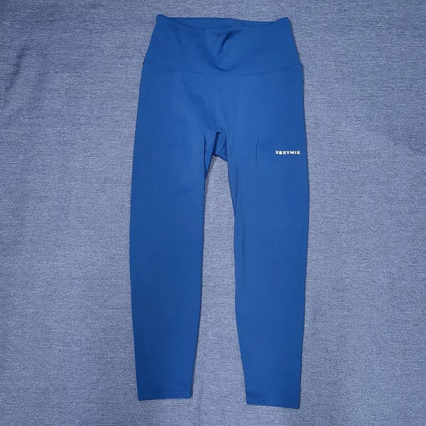 [BUNJANG] XEXYMIX Black Label Signature 360N 8.5" Length Leggings Blue (XL) / 젝시믹스 블랙라벨 시그니처 360N 8.5부 레깅스 블루 (XL) 153