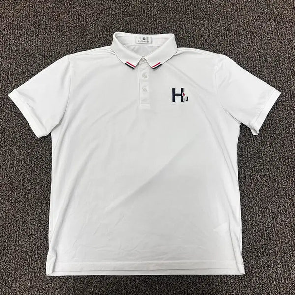[BUNJANG] HAZZYS Golf Performance Short Sleeve Polo Shirt XL / HAZZYS 헤지스 골프 기능성 카라티 반팔티셔츠 105(XL)