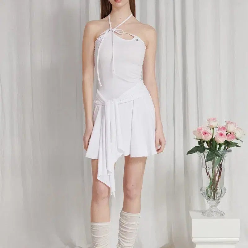 [BUNJANG] Pain Or Pleasure Orchid Tube Dress White M / 페인오어플레져 오키드 튜브 드레스 화이트 m