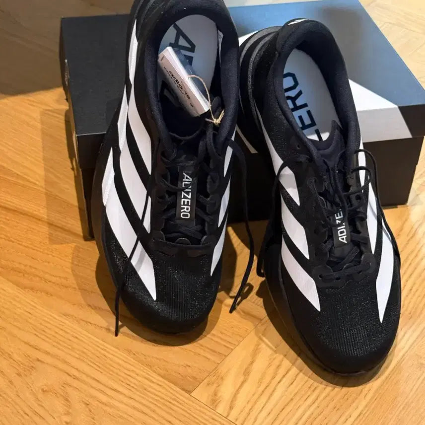[BUNJANG] Adidas Adizero EVO SL Running Shoes Black 275 New Unused / 아디다스 아디제로 EVO SL 블랙 275 미사용 새상품