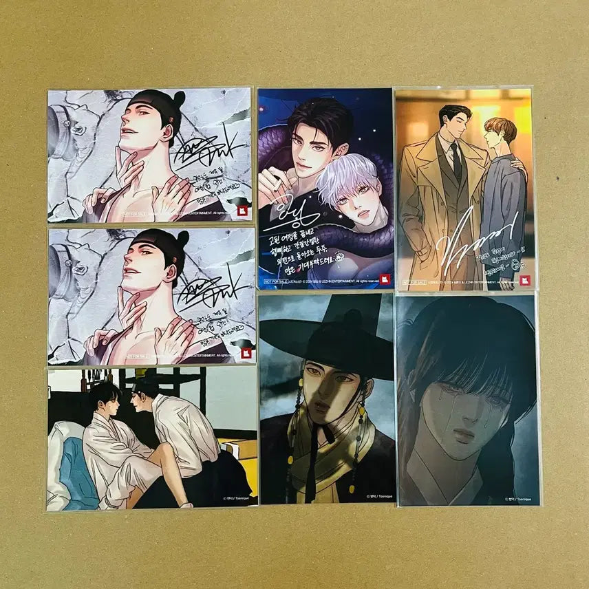 [BUNJANG] Painter of the Night Limited Run 'Shell Boy' Photo Box Set (7ea) / 야화첩 리미티드런 조개소년 프박 7장