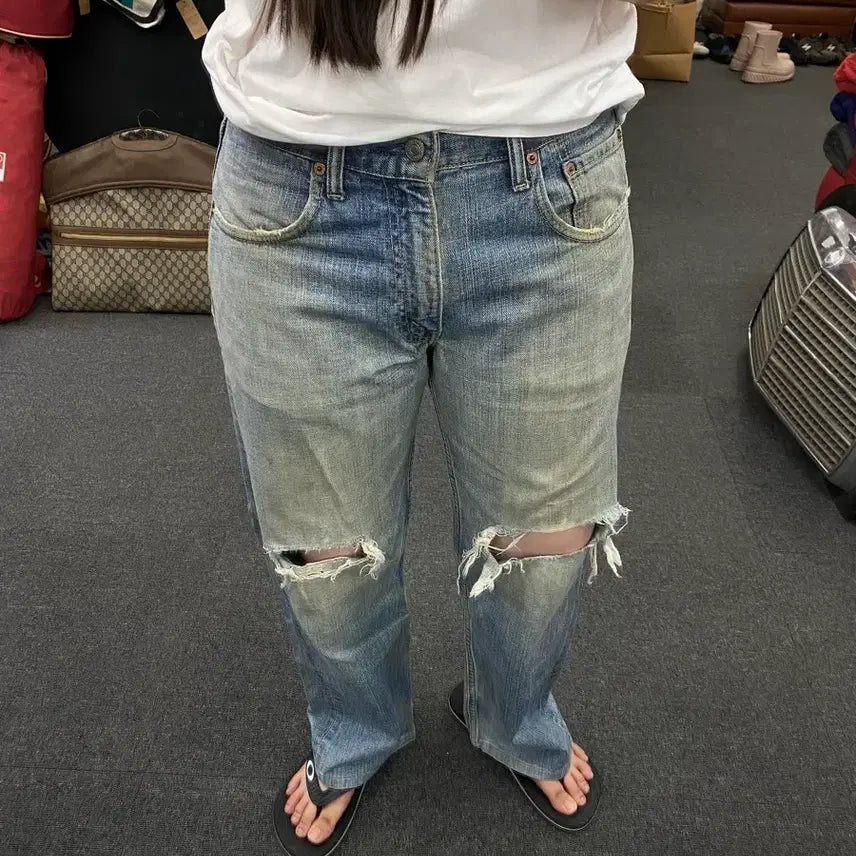 [BUNJANG] Levi's 534 00s Washed Denim Pants / 00s Levis 리바이스 534 데님팬츠