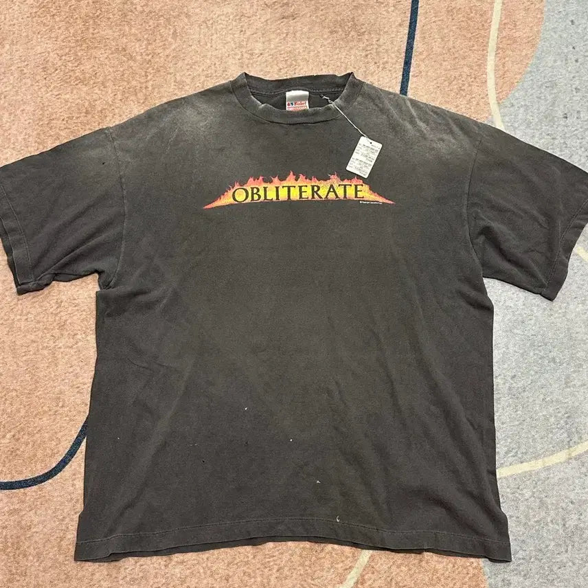 [BUNJANG] Saint Mx6 Obliterate XXL T-Shirt / [XXL] 세인트 미카엘 (Saint Mx6) 오브리터레이트