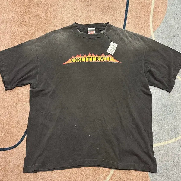 [BUNJANG] Saint Mx6 Obliterate XXL T-Shirt / [XXL] 세인트 미카엘 (Saint Mx6) 오브리터레이트