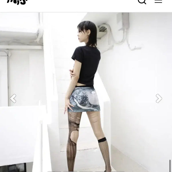 [BUNJANG] Hug Yourskin Y2K Punk Skirt / 허그유어스킨 스커트 y2k 펑크 무신사
