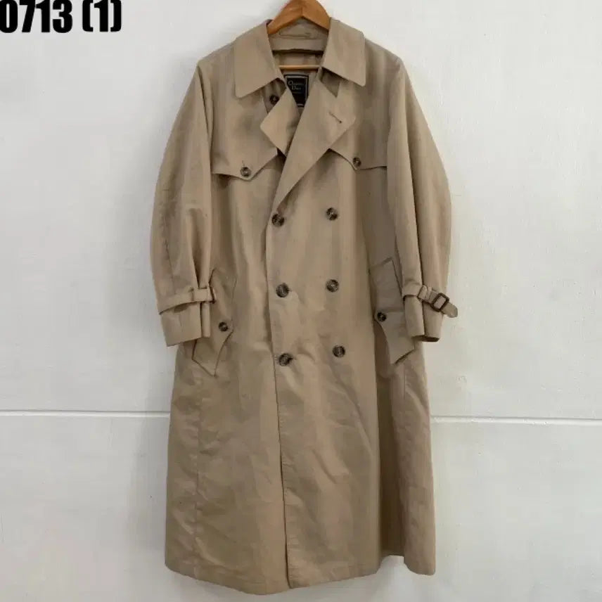 [BUNJANG] Christian Dior Trench Coat Beige L / 크리스찬 디올 트렌치 코트 베이지 L