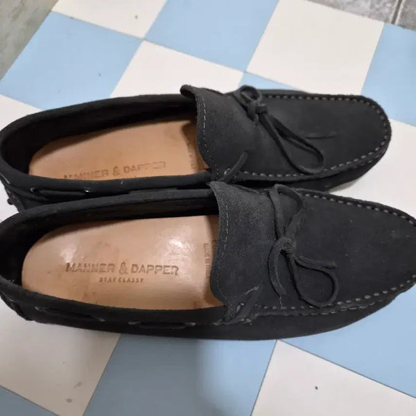 [BUNJANG] Manner & Dapper Suede Driving Shoes / 매너앤대퍼 스웨이드 드라이빙슈즈