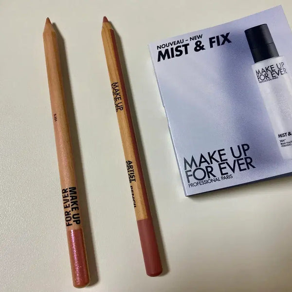 [BUNJANG] Make Up For Ever Artist Color Pencil Set (310 Cosmic Joyful Peach & 602 Completely Sepia) / 메이크업포에버 아티스트 컬러펜슬 310+602 일괄판매