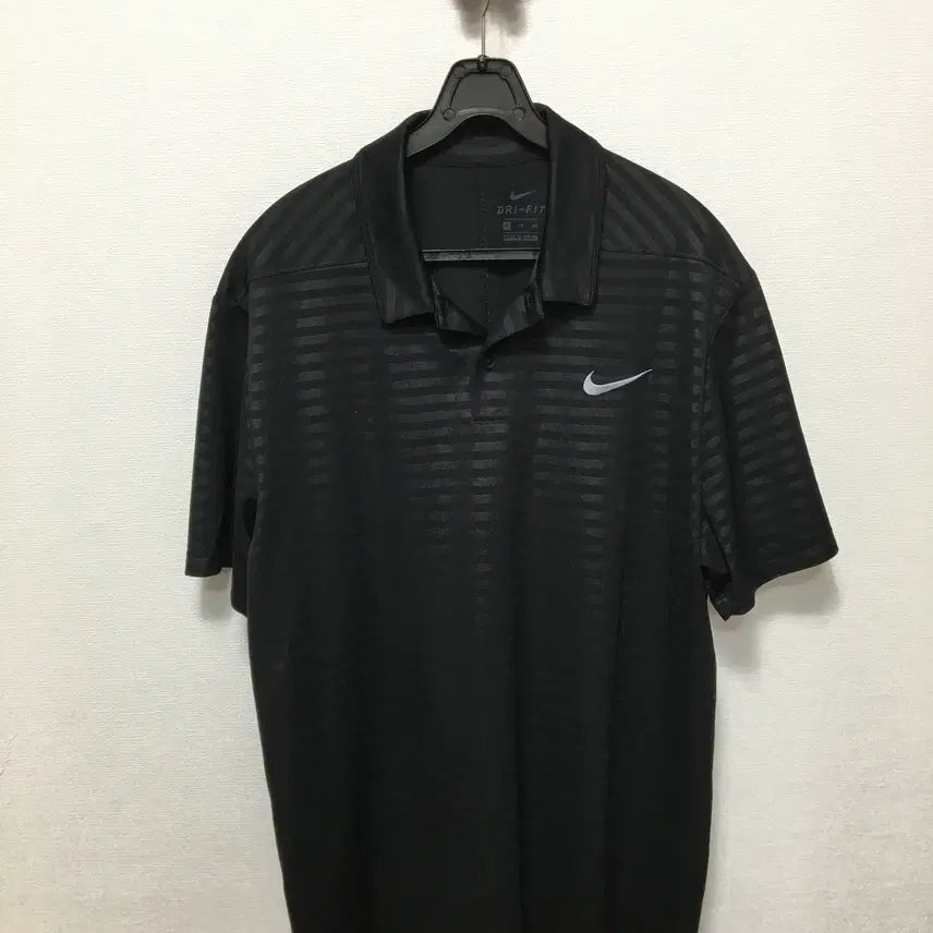[BUNJANG] Nike Men's Striped Collar T-Shirt / 나이키 남성 반팔 스트라이프 카라티셔츠