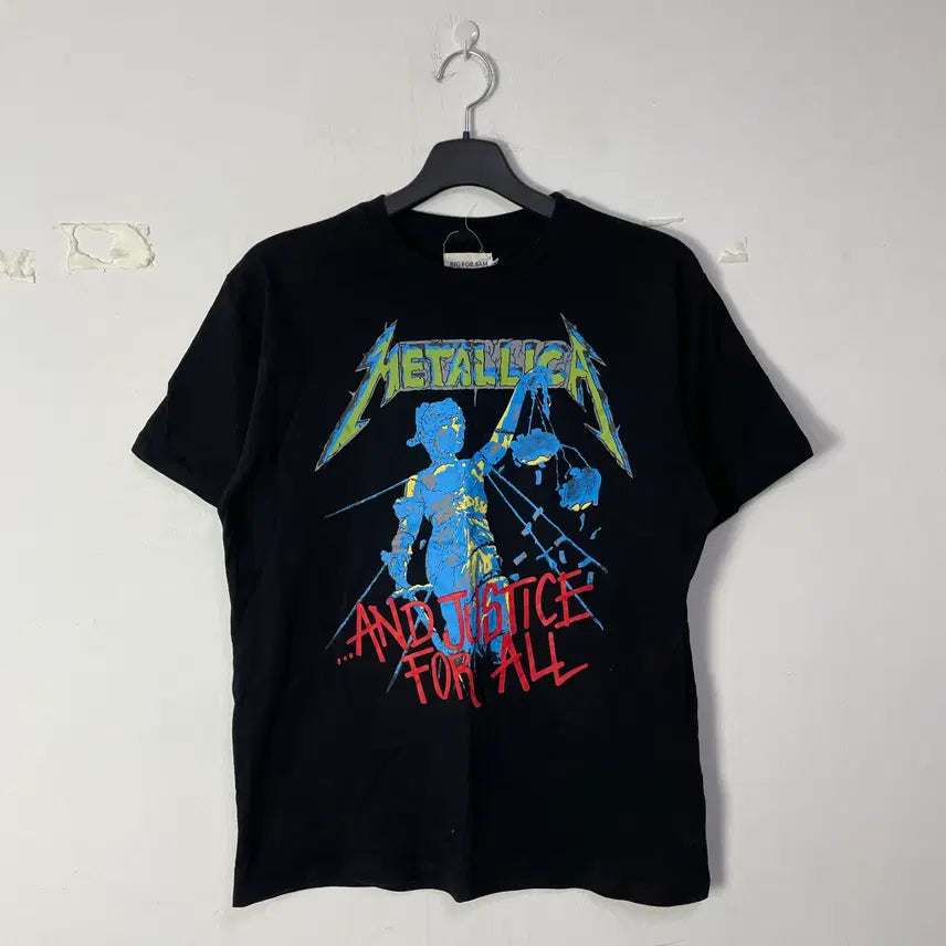 [BUNJANG] Metallica Band T-Shirt Black / 메탈리카 밴드 반팔티셔츠 블랙