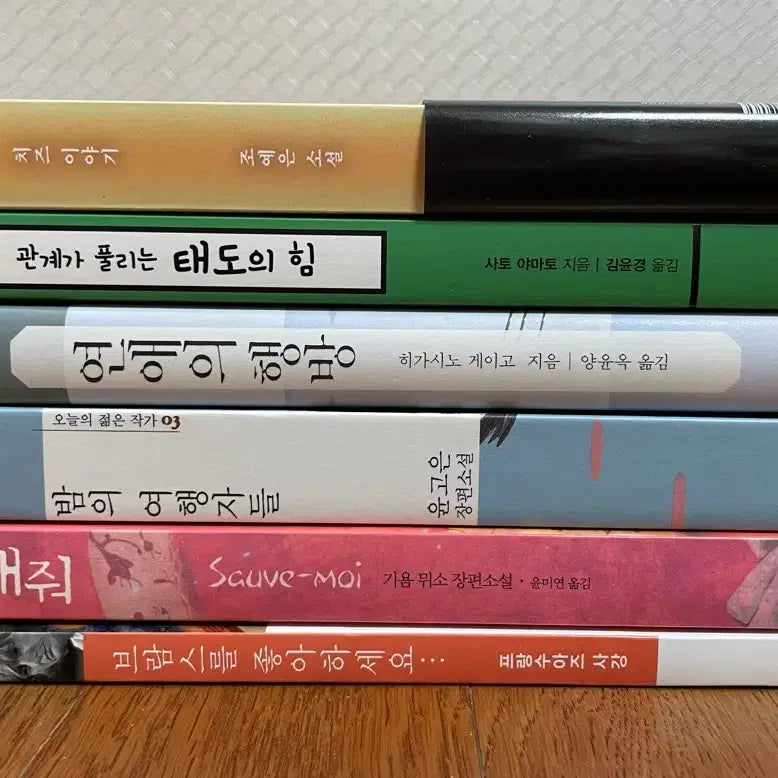 [BUNJANG] Bundle Set: Novel and Essay Collection by Jo Ye-eun, Guillaume Musso, Keigo Higashino, and others / 일괄)조예은,기욤 뮈소,히가시노 게이고 등 소설,에세이 모음