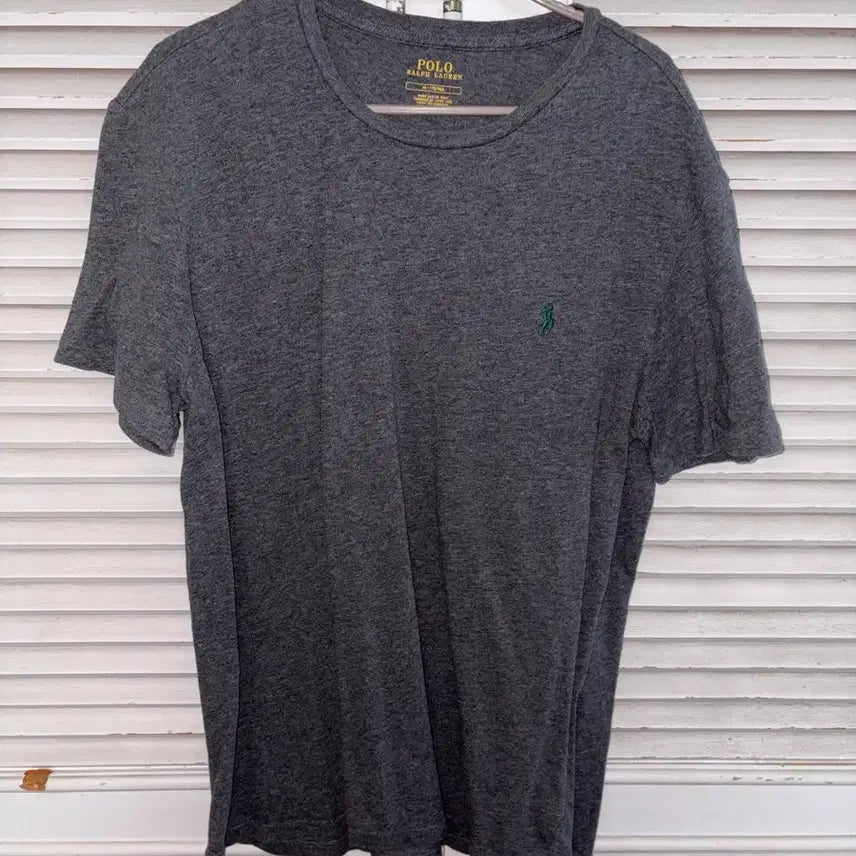 [BUNJANG] Polo Ralph Lauren Short Sleeve T-Shirt Charcoal / 폴로 랄프로렌 반팔 티셔츠 차콜