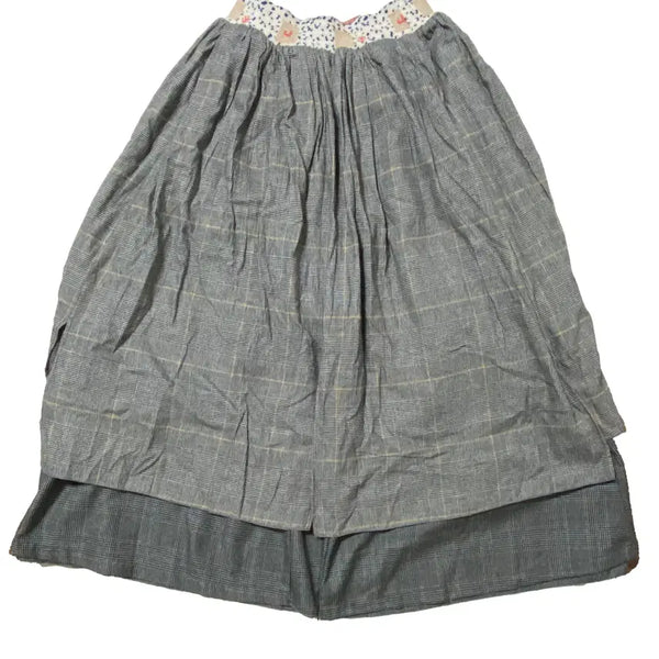 [BUNJANG] Capital Glen Check Aurora Skirt Pants / [0] 캐피탈 글렌 체크 오로라 스커트 팬츠 새상품