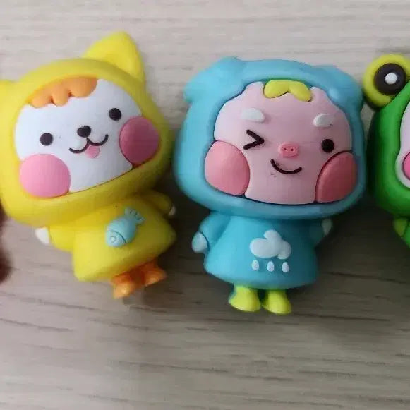 [BUNJANG] Character Keyring Set (4 Types) / 캐릭터 키링 4종 세트