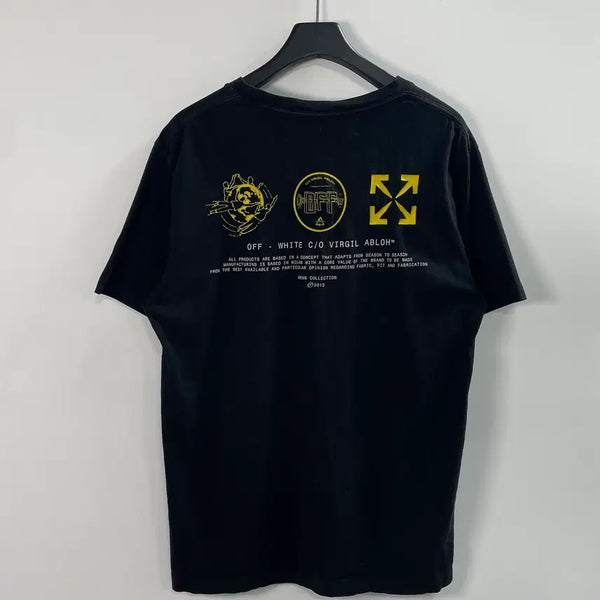 [BUNJANG] Off-White 20SS Multi Symbol Round T-Shirt / 20ss 오프화이트 멀티 심볼 라운드 반팔티 (on.1217)