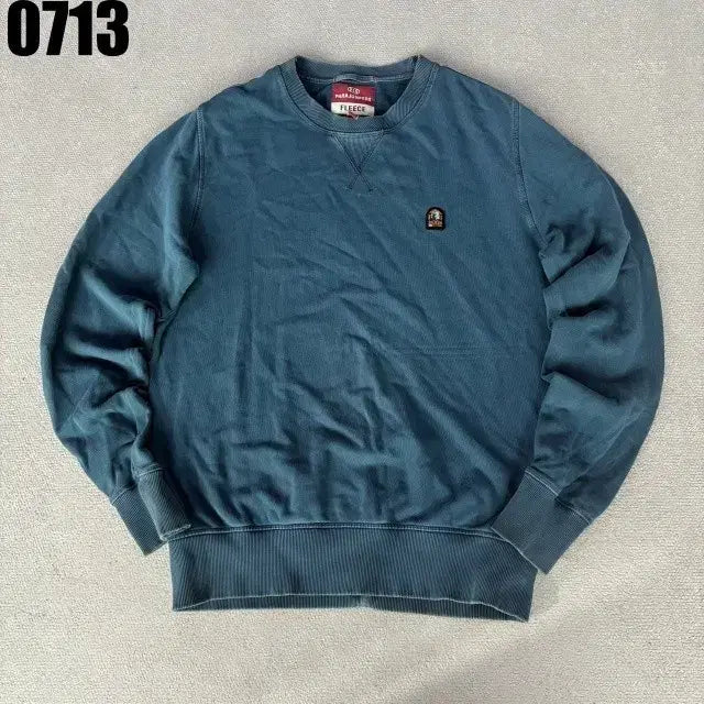 [BUNJANG] Parajumpers Sweatshirt L Teal / 파라점퍼스 맨투맨L