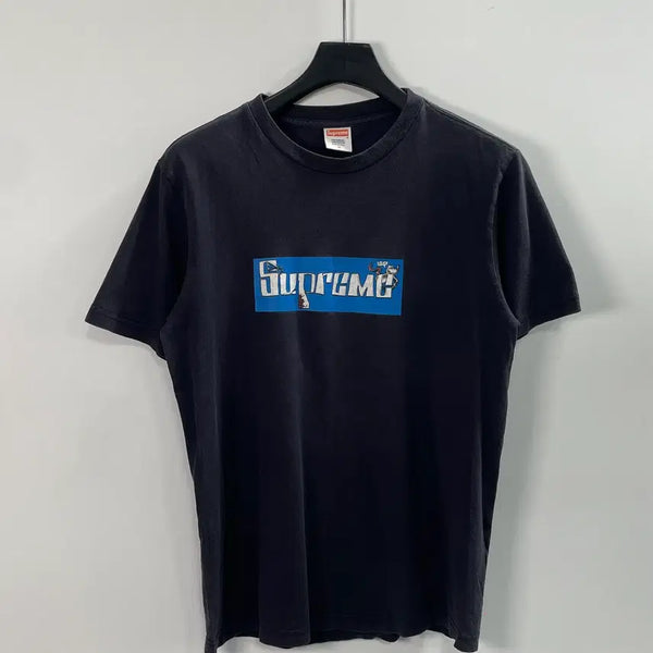 [BUNJANG] Supreme x Joe Cool Cartoon T-Shirt / 07ss 슈프림 X 조 쿨 카툰 반팔티  (on.1007)