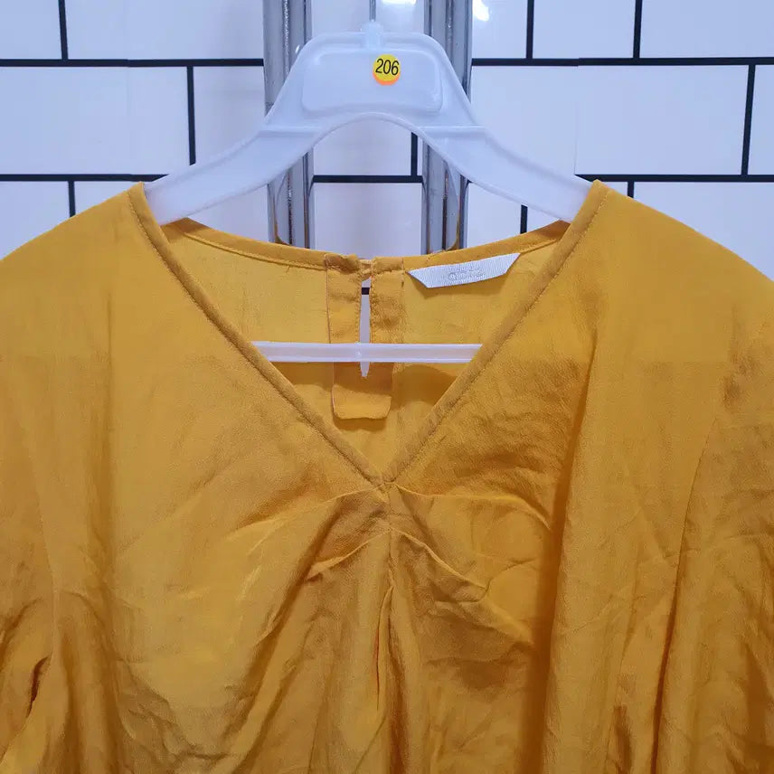 [BUNJANG] Long Sleeve Blouse / 노-206 긴팔 블라우스