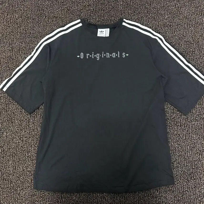 [BUNJANG] Adidas Short Sleeve T-Shirt Charcoal Size S / 아디다스 반팔티셔츠 차콜 S