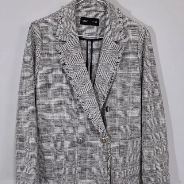 [BUNJANG] Mixxo Check Tweed Jacket / 믹쏘 체크 트위드 자켓