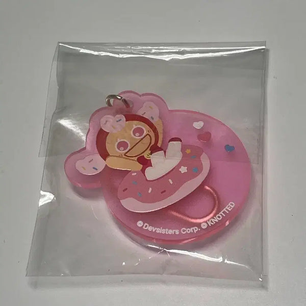 [BUNJANG] Cookie Run Adventure Tower Cherry Cookie Random Keychain - Knotted Collaboration / 쿠키런모험의탑체리맛쿠키랜덤키체인/쿠키런킹덤/쿠키런체리맛키링/노티드콜라보