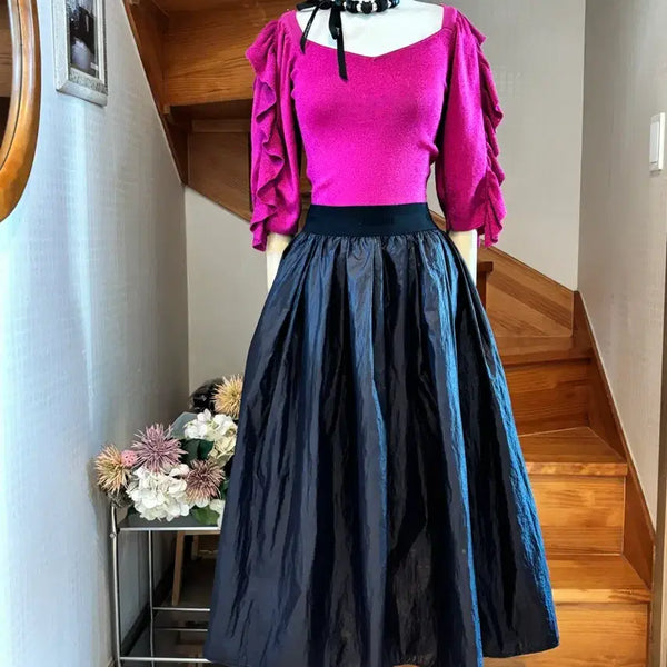 [BUNJANG] Zara Ruffle Sleeve Blouse Pink M / 푸시 버드 러플 소매   자라. M