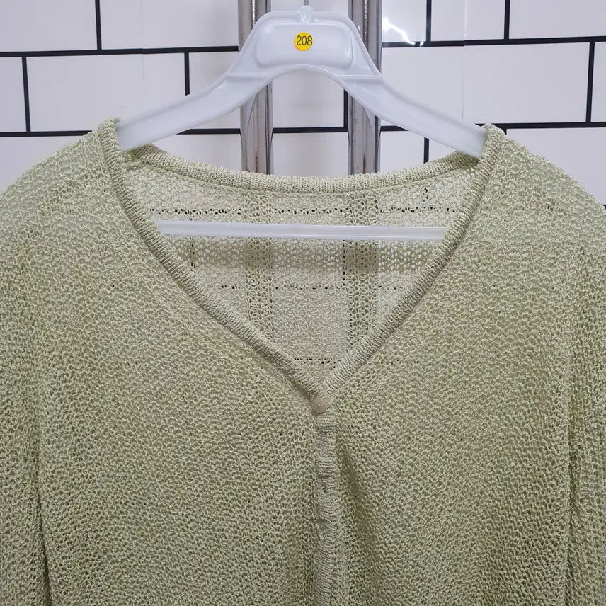 [BUNJANG] Long Sleeve Cropped Cardigan / 노-208 긴팔 크롭 가디건