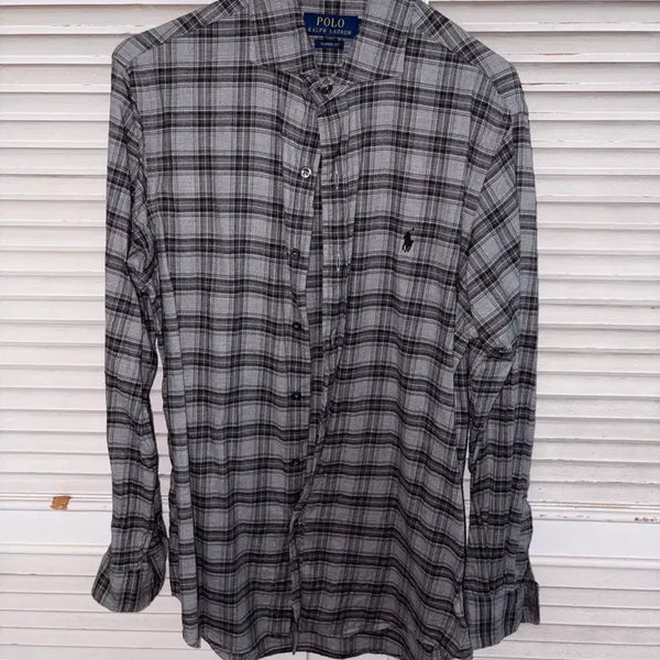 [BUNJANG] Polo Ralph Lauren Checked Long Sleeve Shirt / 폴로 랄프로렌 체크 긴팔 셔츠
