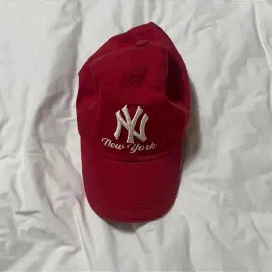 [BUNJANG] New Era MLB Red Ball Cap / 뉴에라 mlb 엠엘비 모자 볼캡 레드