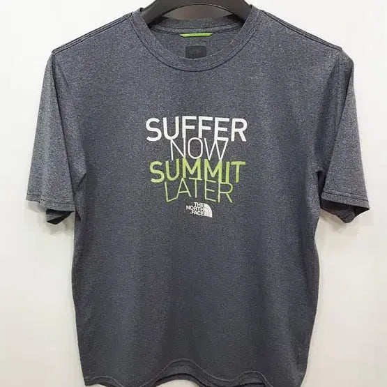 [BUNJANG] The North Face Men's Short Sleeve T-Shirt Grey Size M (95-100) / 노스페이스 남성 반팔티 그레이 95~100