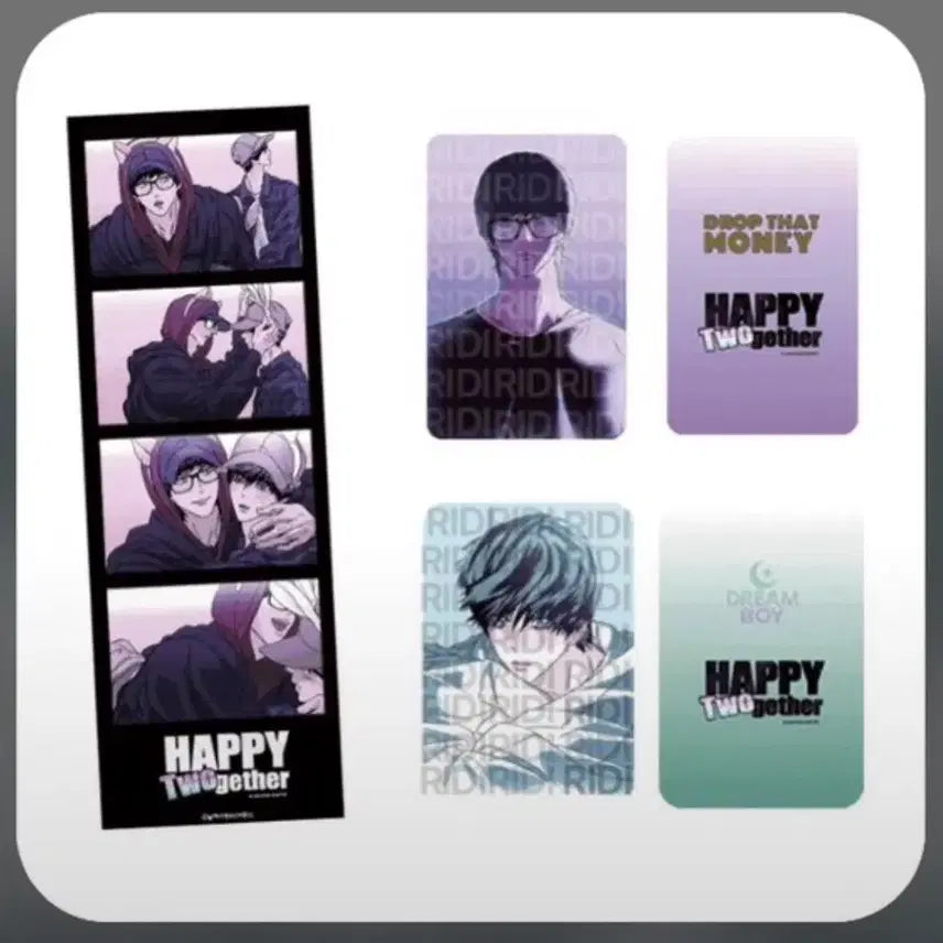 [BUNJANG] Happy Together Four-Cut Photo & Photocard Set / 해피투게더 네컷포토&포토카드 2종