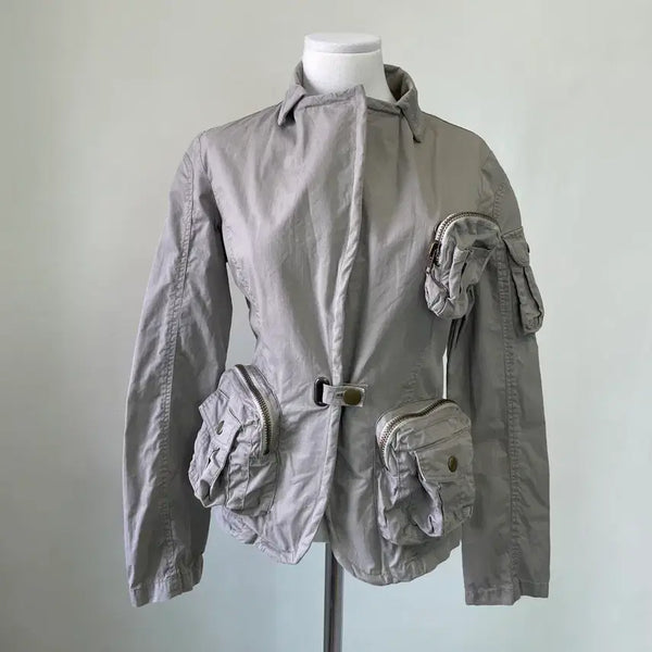 [BUNJANG] Vintage Spirol Girl Hybrid Utility Jacket / 빈티지 spirol girl 하이브리드 유틸리티자켓