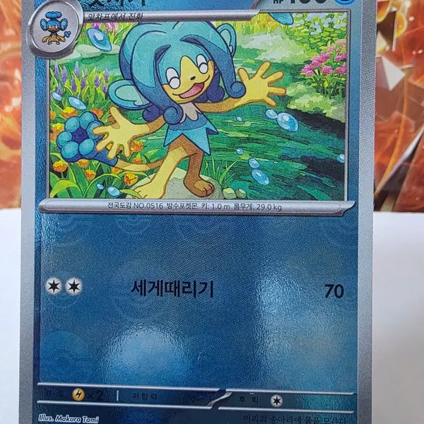 [BUNJANG] Pokemon Card Monbol Yakichi 100/70 / 포켓몬 카드 몬볼 야차키 100/70