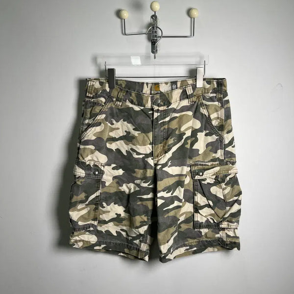 [BUNJANG] Carhartt Vintage Camouflage Cargo Shorts (36) / Carhartt 칼하트 빈티지 카모플라쥬 카고 반바지 36
