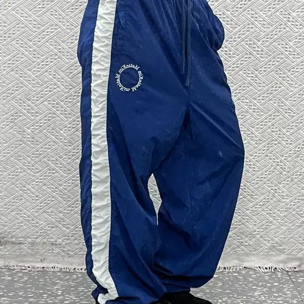 [BUNJANG] Matinkim Old School Street Color Block Windbreaker Jogger Track Pants S / 마뗑킴 올드스쿨 스트릿 컬러블럭 바람막이 조거 트랙팬츠 S C13045
