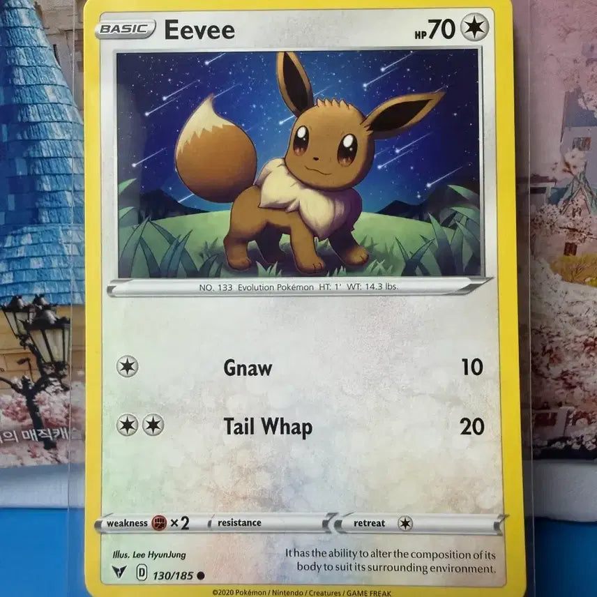 [BUNJANG] North American Pokemon Card Eevee A-Grade / 북미 포켓몬카드 이브이 A-급