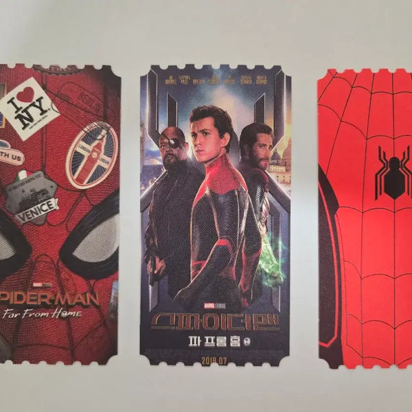 [BUNJANG] Spider-Man: Far From Home Original Ticket Set / 스파이더맨 파프롬홈 오리지널티켓(일괄)