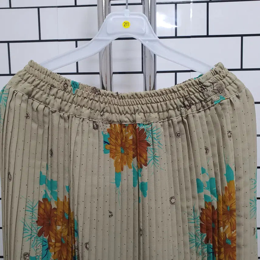 [BUNJANG] Pleated Banding Skirt / 노-211 플리츠 밴딩 스커트