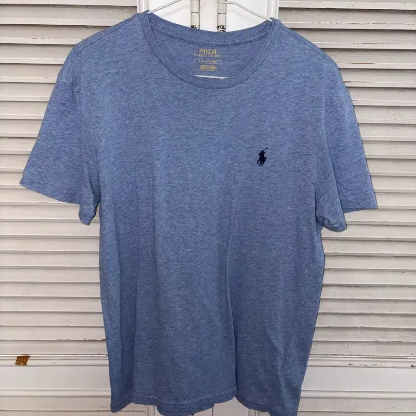 [BUNJANG] Polo Ralph Lauren Basic Logo Short Sleeve T-Shirt Blue / 폴로 랄프로렌 반팔티 블루