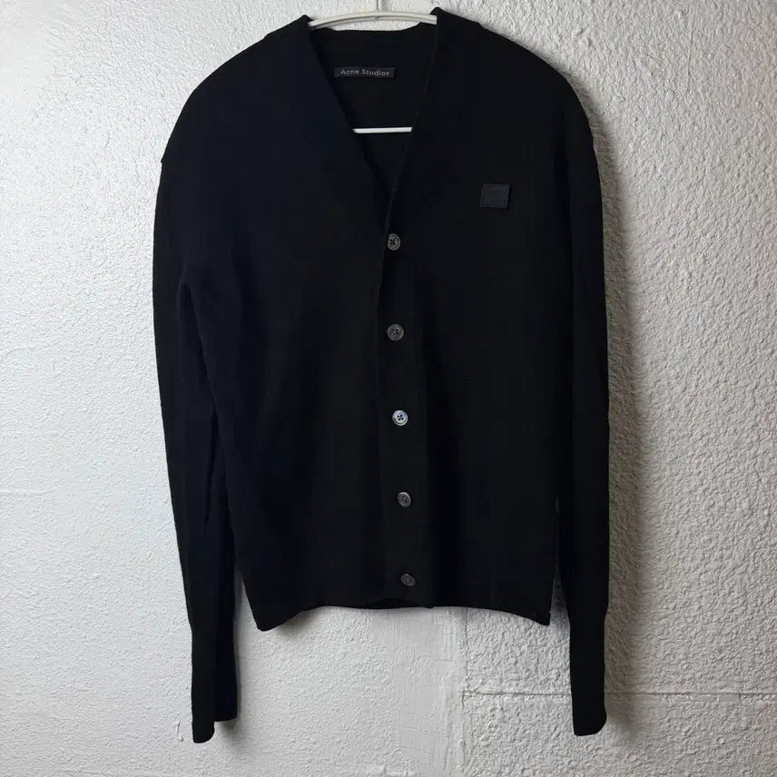 [BUNJANG] Acne Studios Nav Face Logo Wool Cardigan / 아크네스튜디오 네브 페이스 로고 울 가디건
