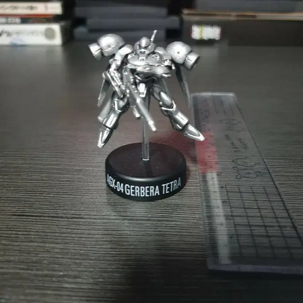 [BUNJANG] Gundam AGX-04 Gerbera Tetra Metallic Silver Figure / 건담 AGX-04 게르베라 테트라 메탈릭 실버 색상 피규어
