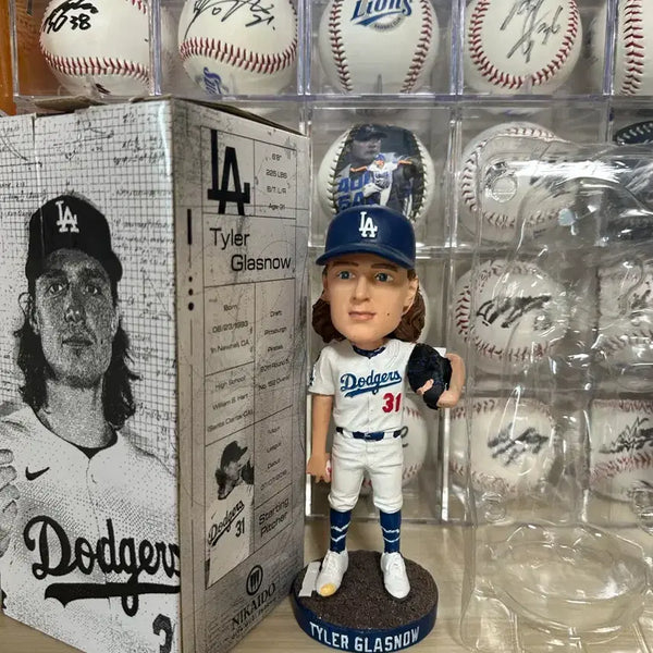 [BUNJANG] LA Dodgers Tyler Glasnow Bobblehead / LA다저스 타일러 글래스나우 버블헤드