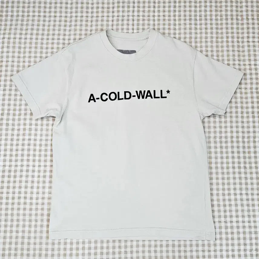 [BUNJANG] Acoldwall Basic Short Sleeve Cotton T-Shirt / 어콜드월 반소매 면티 남자100