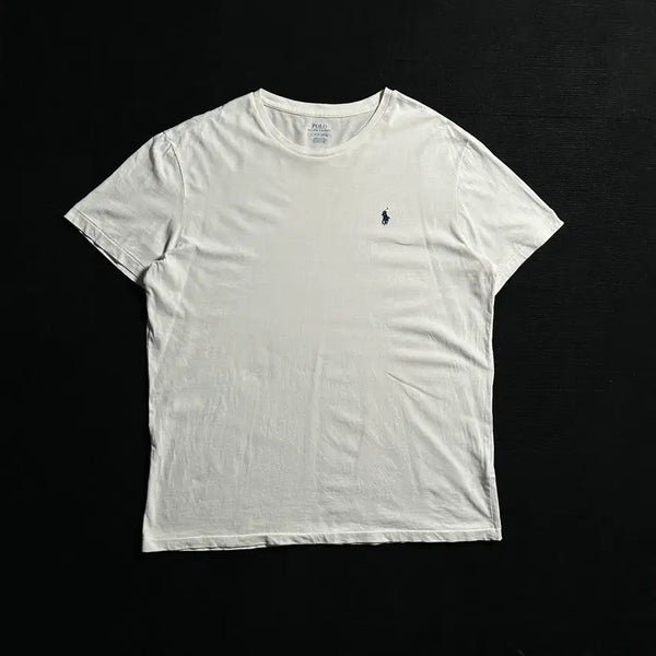 [BUNJANG] Polo Ralph Lauren White T-Shirt XL / 폴로 랄프로렌 화이트 반팔티셔츠
