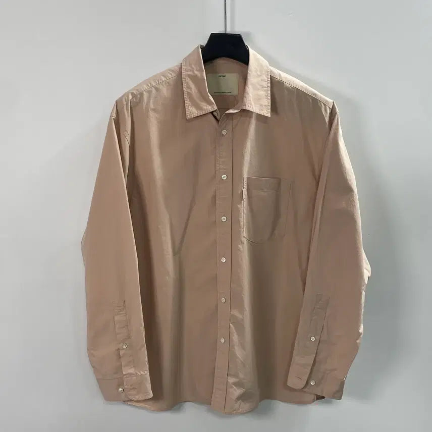 [BUNJANG] Pottery Beige Comfort Shirt / 포터리 베이지 컴포트 셔츠 (on.884)